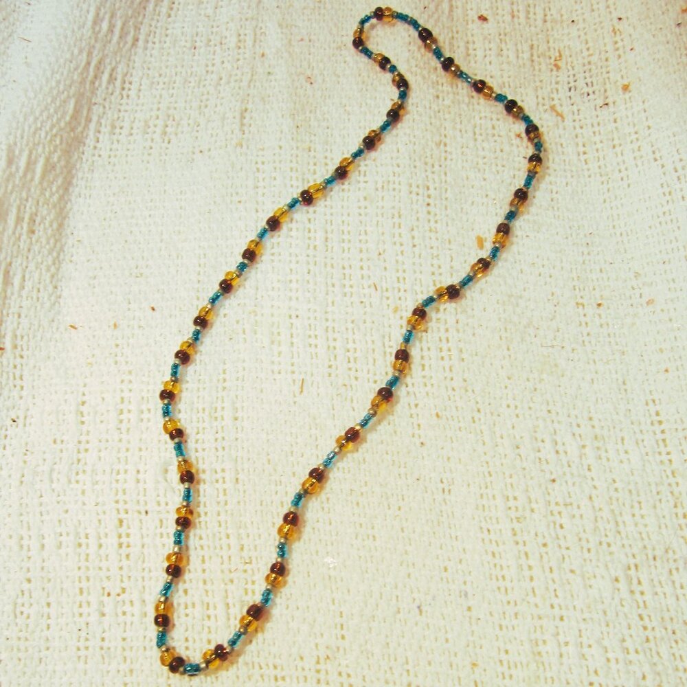 VTG 90'S STRETCH BEADED NECKLACE W/COLORFUL BEADS $8 Listed a few seconds ago in